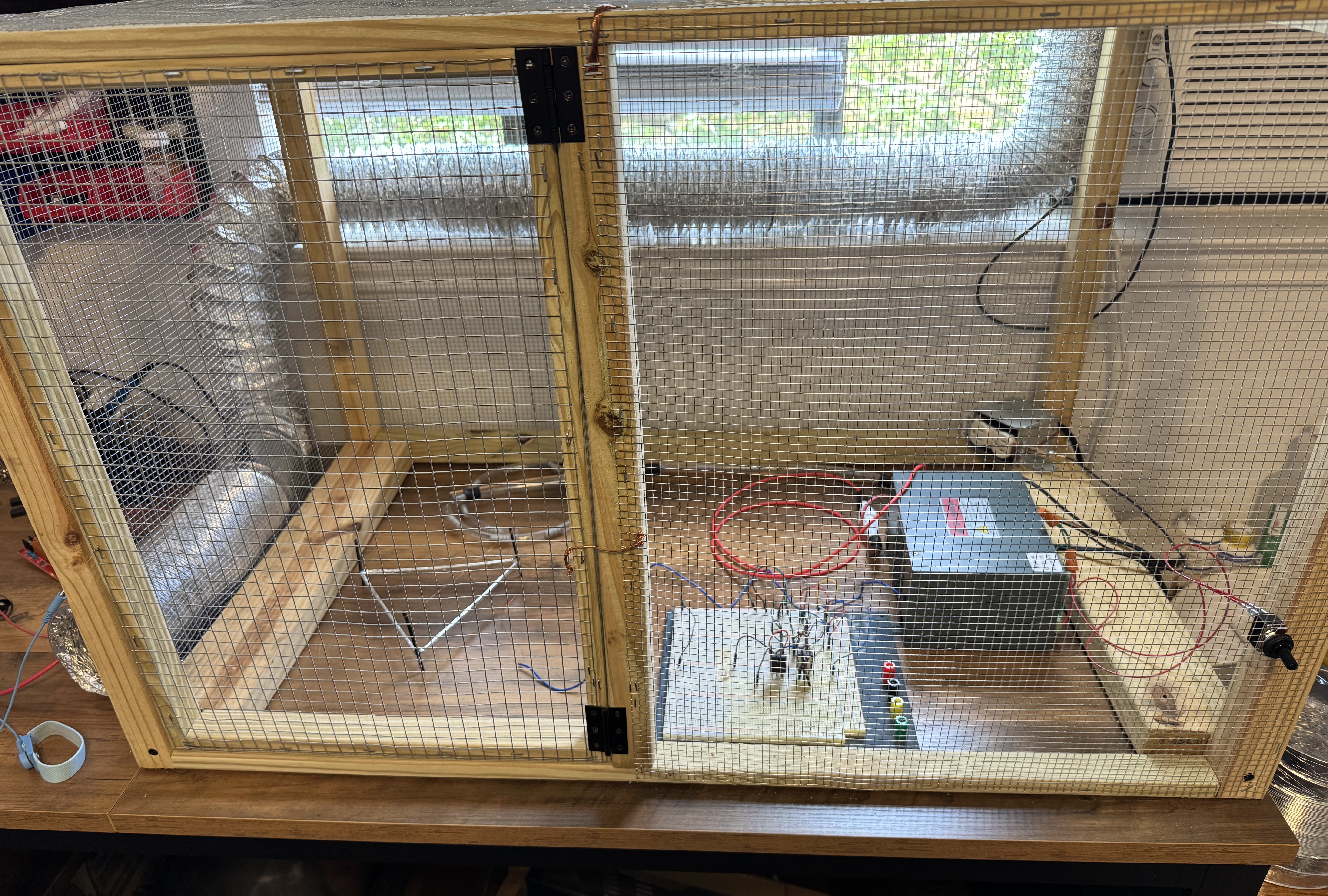 High Voltage Test Enclosure